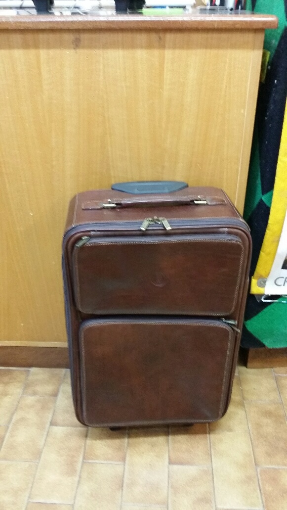 Elios96 Sas | trolley pelle marron Giudi | E-Shopper
