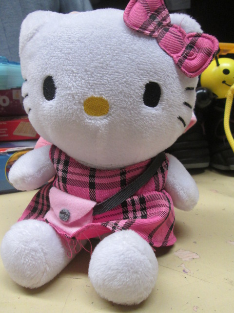 pupazzo hello kitty