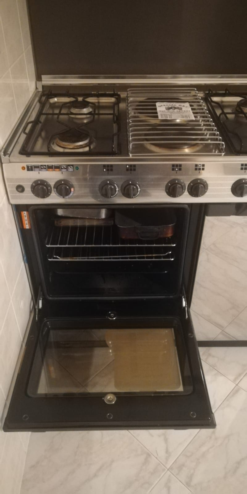 Elios96 Sas | cucina a gas Ariston acciaio | E-Shopper